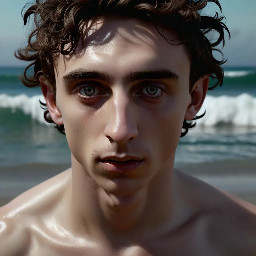 quiero que sea un hombre y que tenga mucho parecido con timotee chalamet